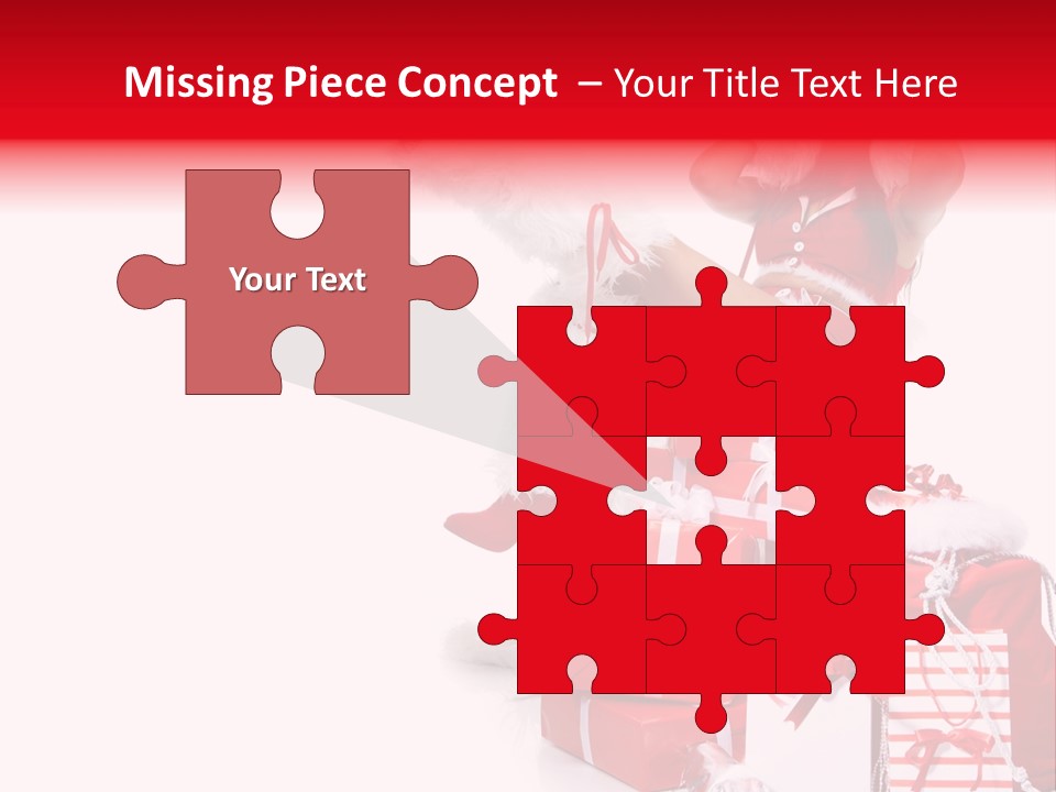 Winter Cap Isolated PowerPoint Template