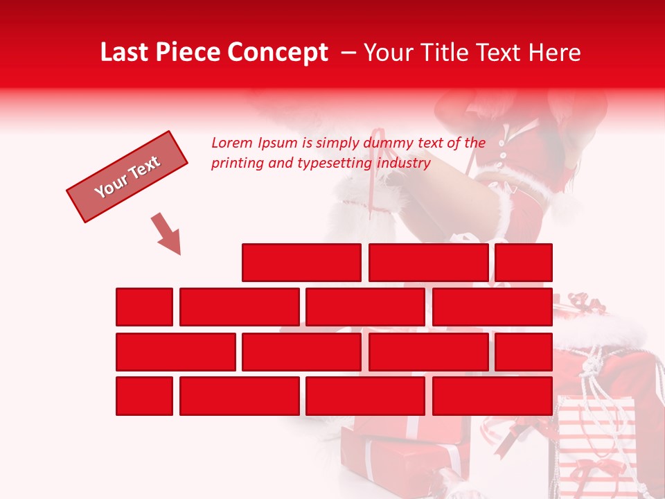 Winter Cap Isolated PowerPoint Template