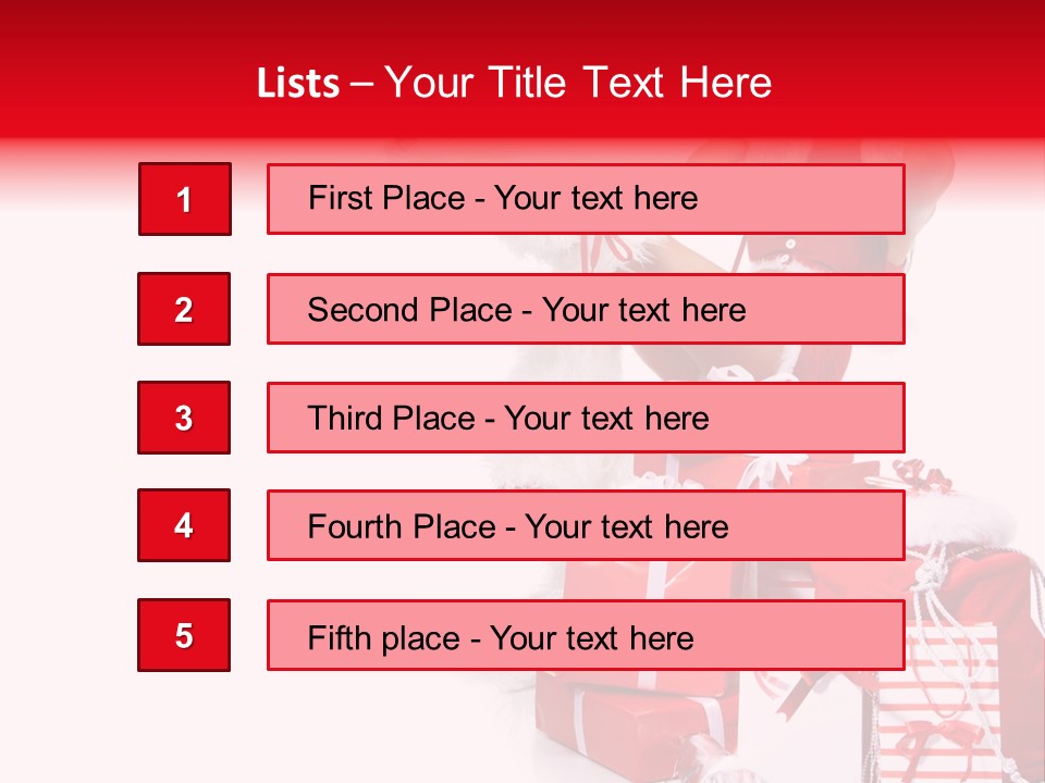 Winter Cap Isolated PowerPoint Template