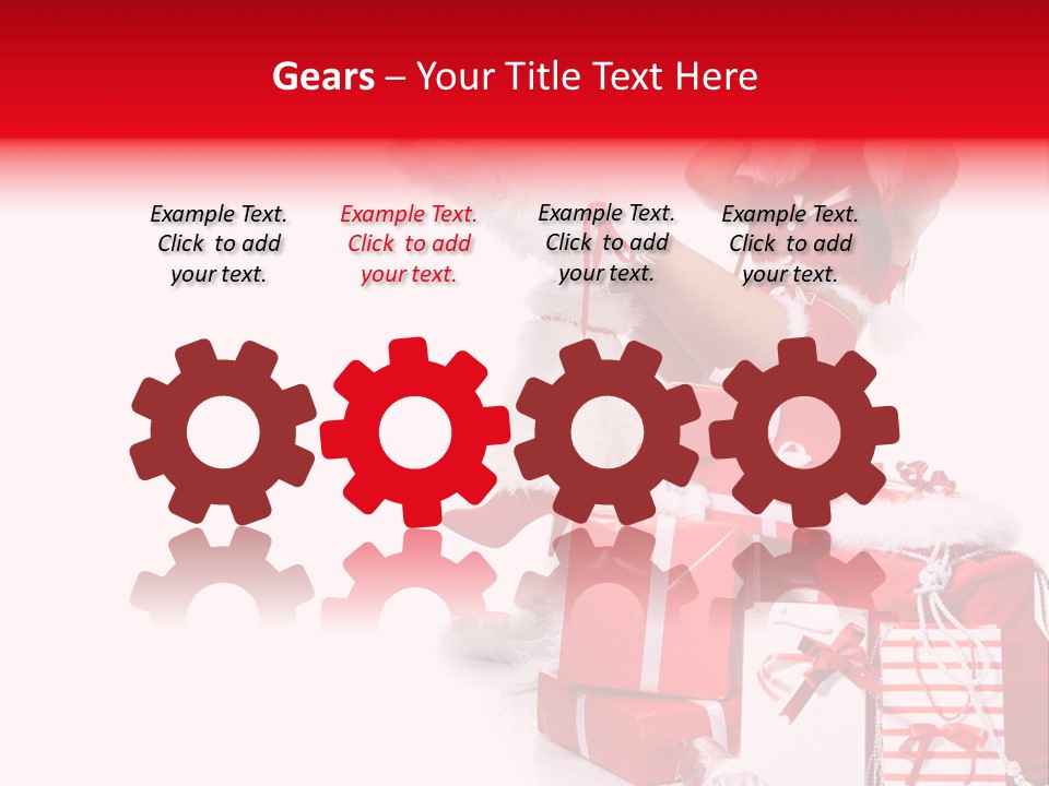 Winter Cap Isolated PowerPoint Template