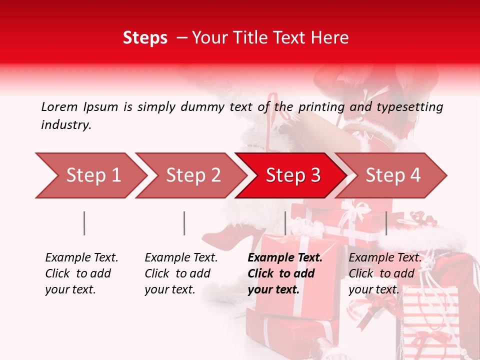 Winter Cap Isolated PowerPoint Template