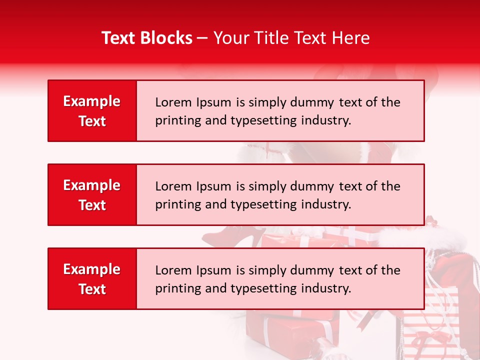 Winter Cap Isolated PowerPoint Template