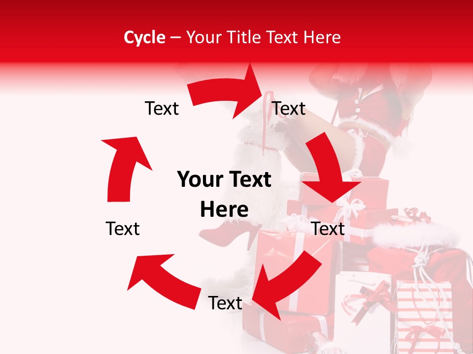 Winter Cap Isolated PowerPoint Template