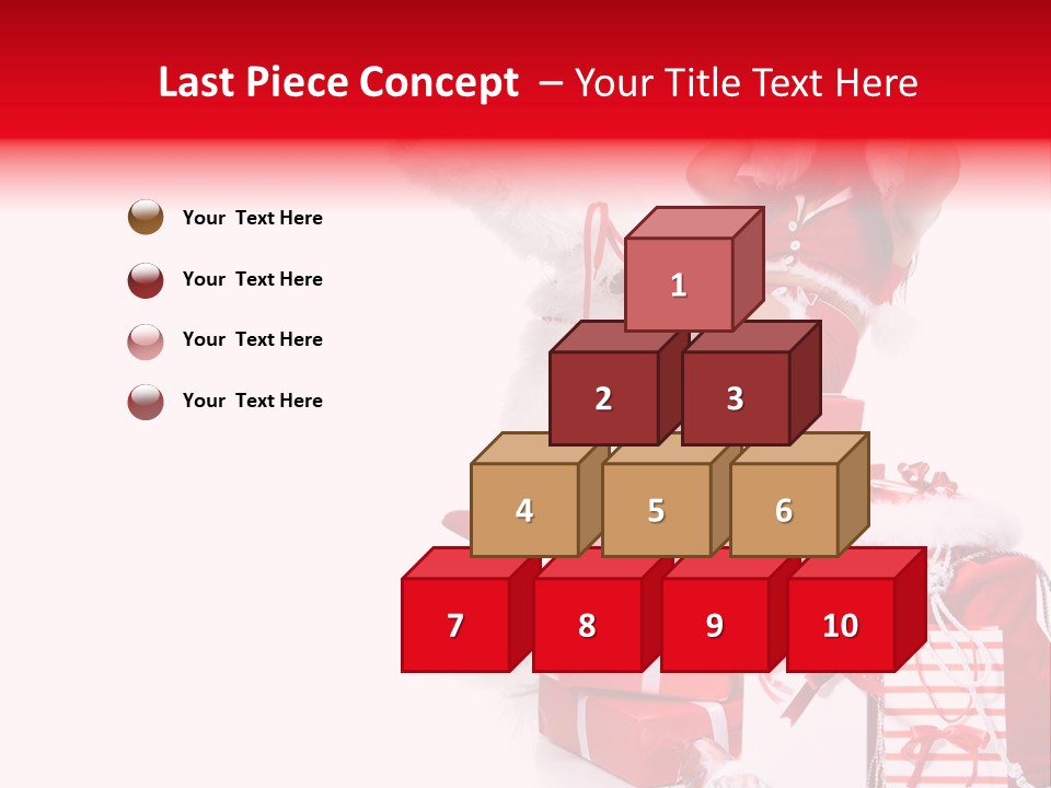 Winter Cap Isolated PowerPoint Template