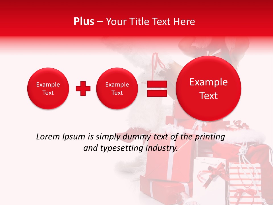 Winter Cap Isolated PowerPoint Template