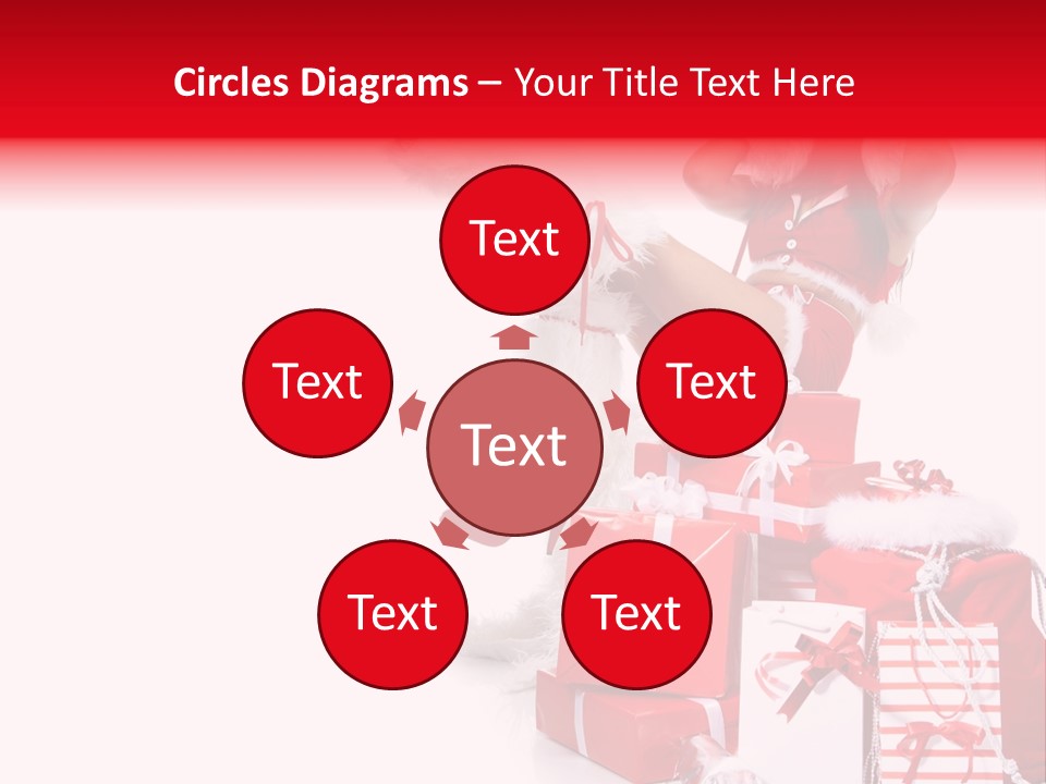 Winter Cap Isolated PowerPoint Template