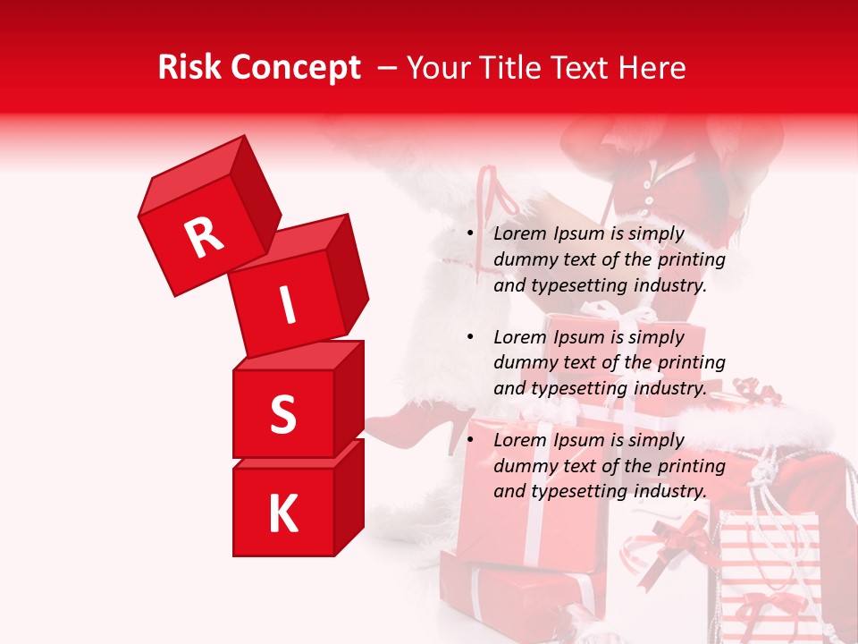 Winter Cap Isolated PowerPoint Template