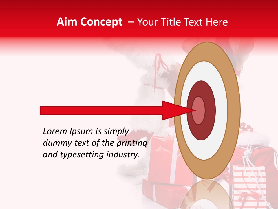 Winter Cap Isolated PowerPoint Template