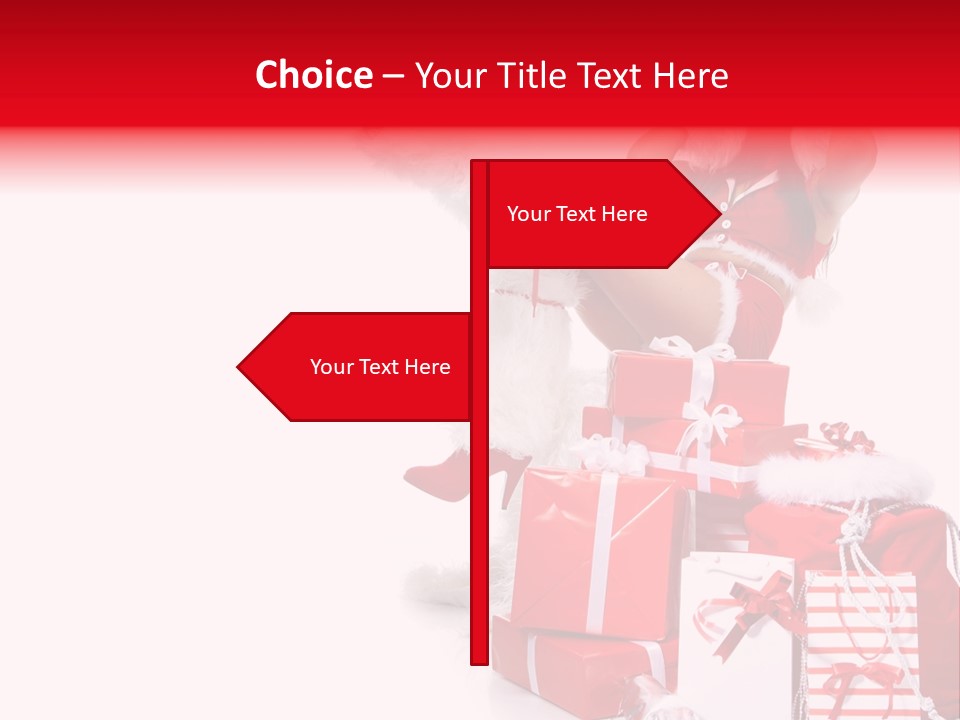 Winter Cap Isolated PowerPoint Template