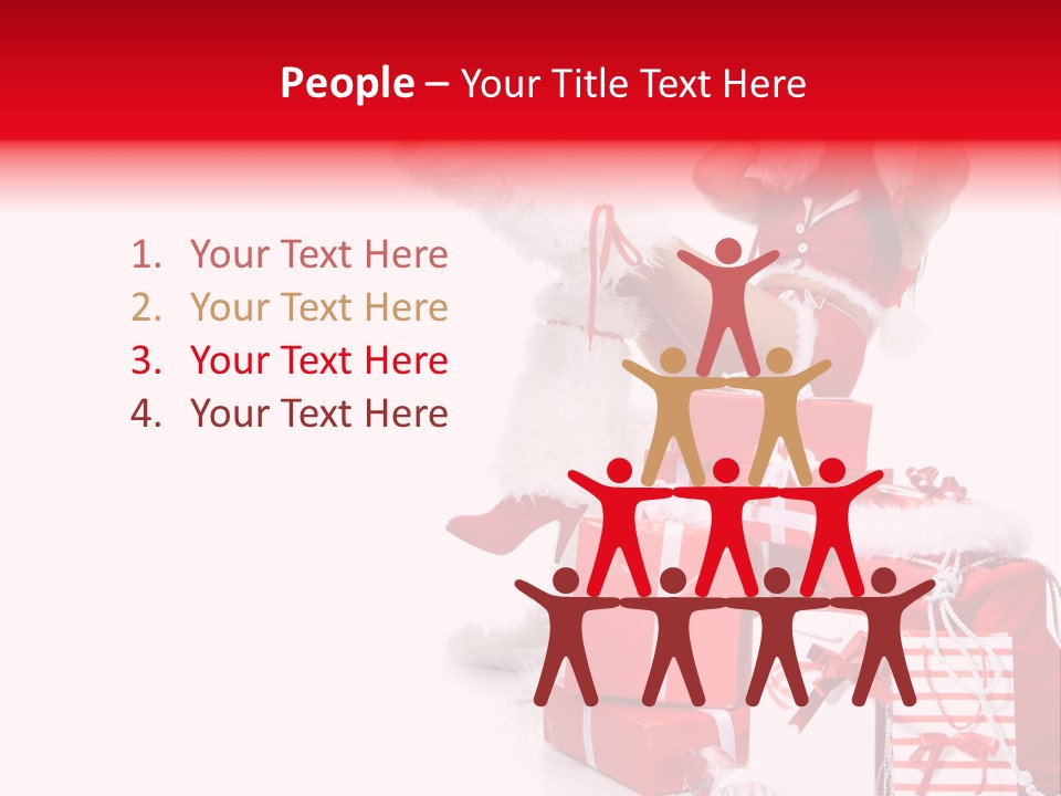 Winter Cap Isolated PowerPoint Template