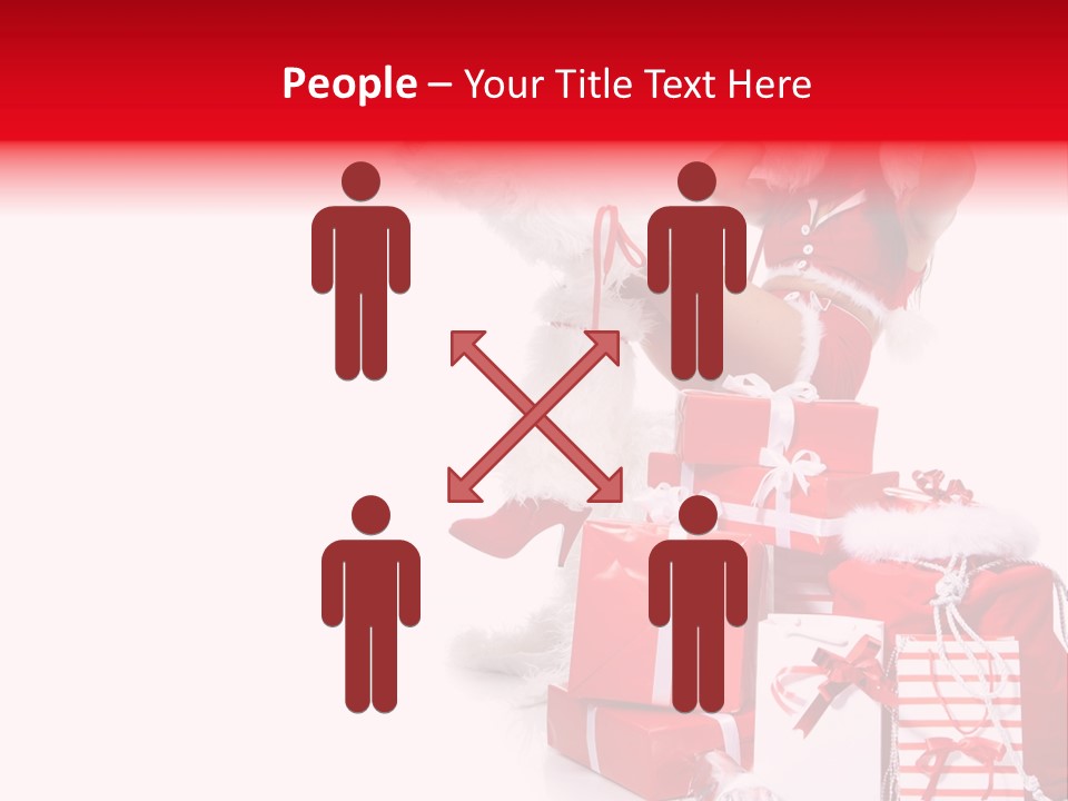 Winter Cap Isolated PowerPoint Template