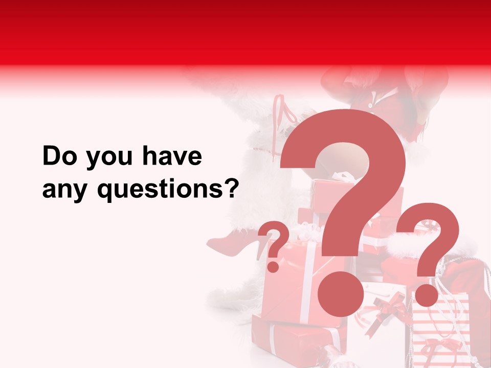 Winter Cap Isolated PowerPoint Template