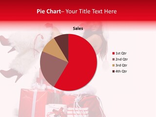 December Model Santa PowerPoint Template