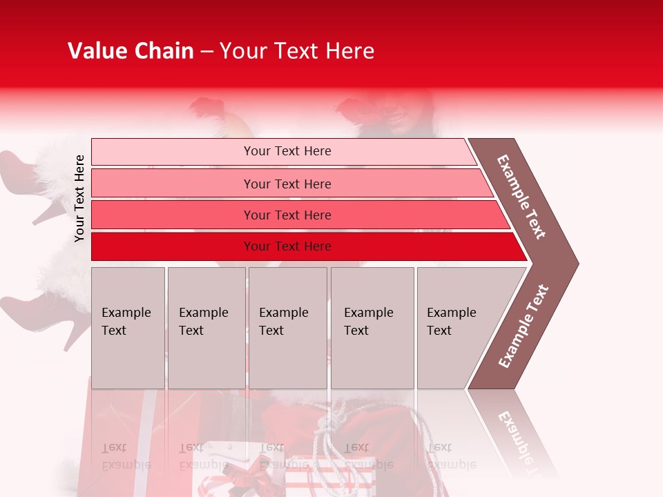 December Model Santa PowerPoint Template