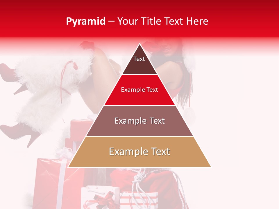December Model Santa PowerPoint Template