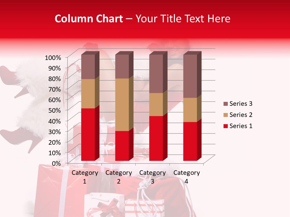 December Model Santa PowerPoint Template