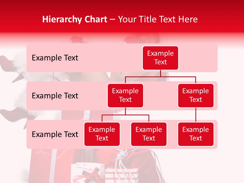 December Model Santa PowerPoint Template