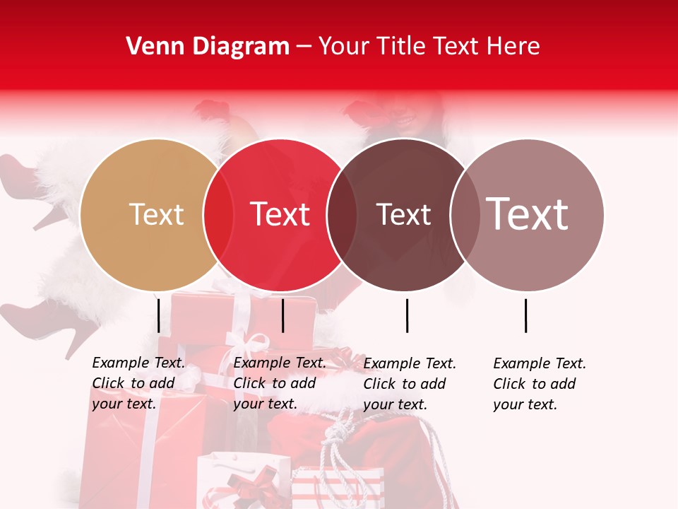 December Model Santa PowerPoint Template