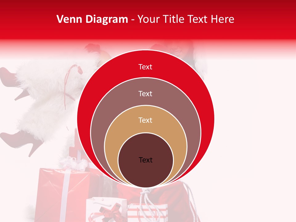 December Model Santa PowerPoint Template