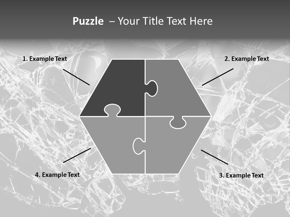Reflection Vandalism Demolished PowerPoint Template