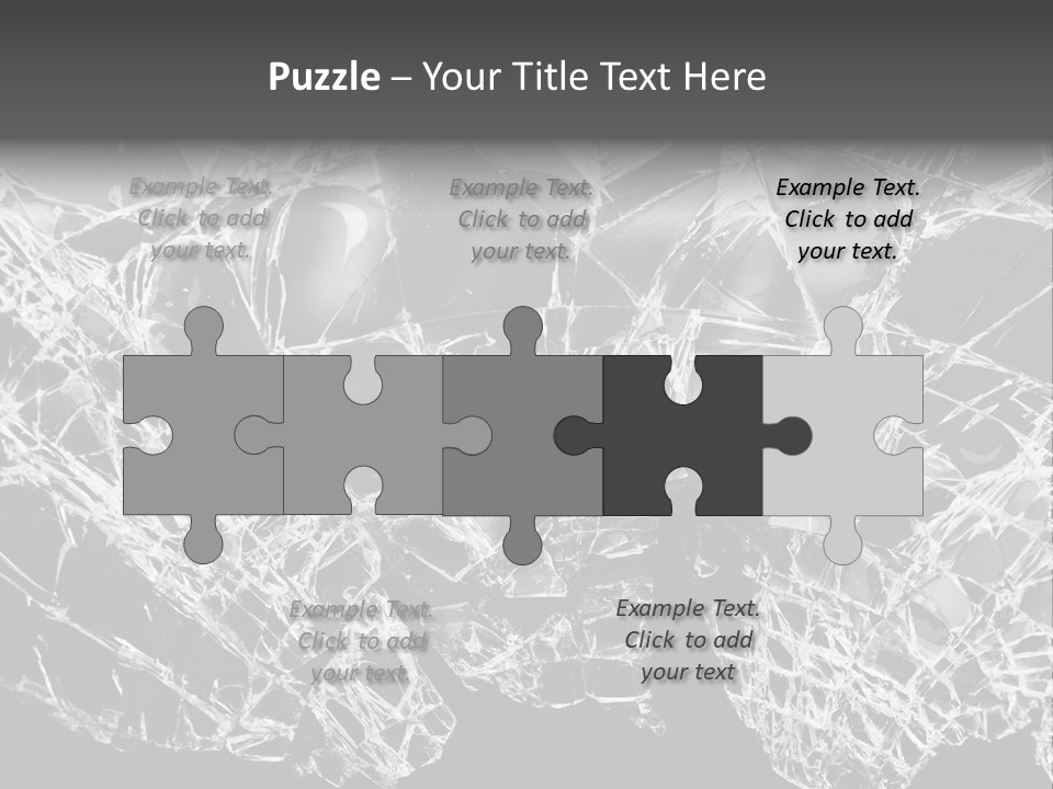 Reflection Vandalism Demolished PowerPoint Template