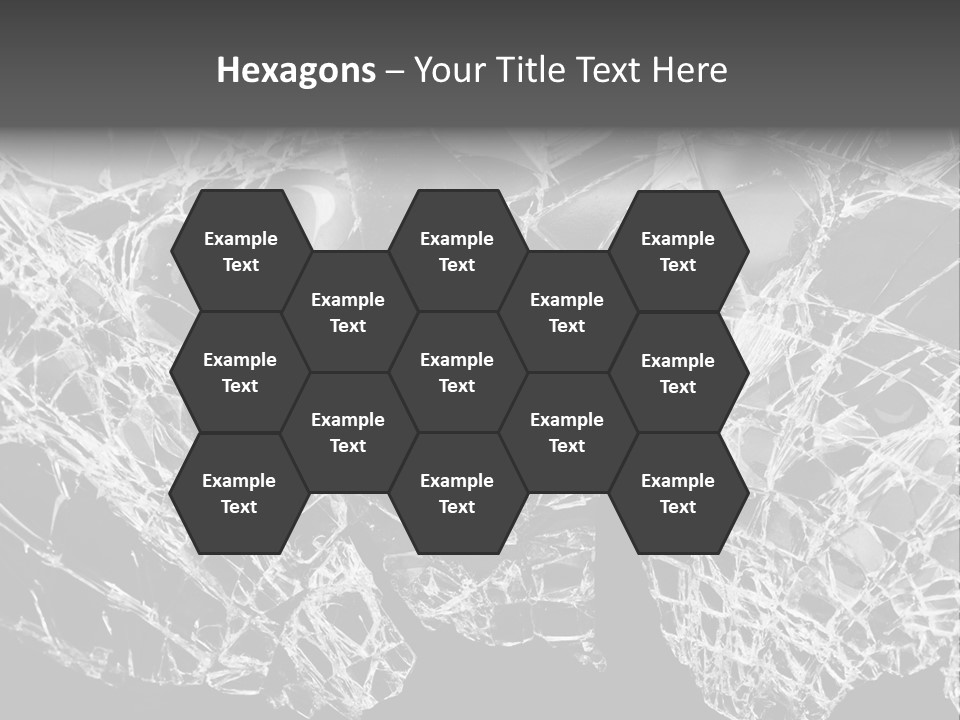 Reflection Vandalism Demolished PowerPoint Template