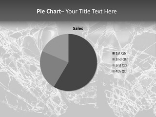 Reflection Vandalism Demolished PowerPoint Template