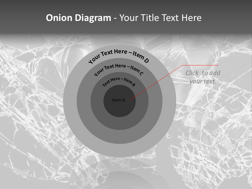 Reflection Vandalism Demolished PowerPoint Template