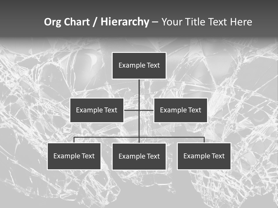 Reflection Vandalism Demolished PowerPoint Template