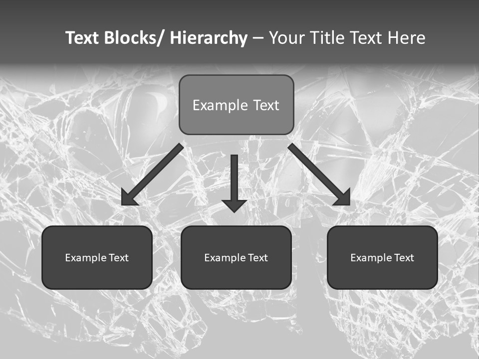 Reflection Vandalism Demolished PowerPoint Template