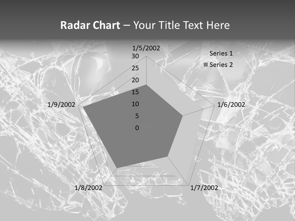Reflection Vandalism Demolished PowerPoint Template