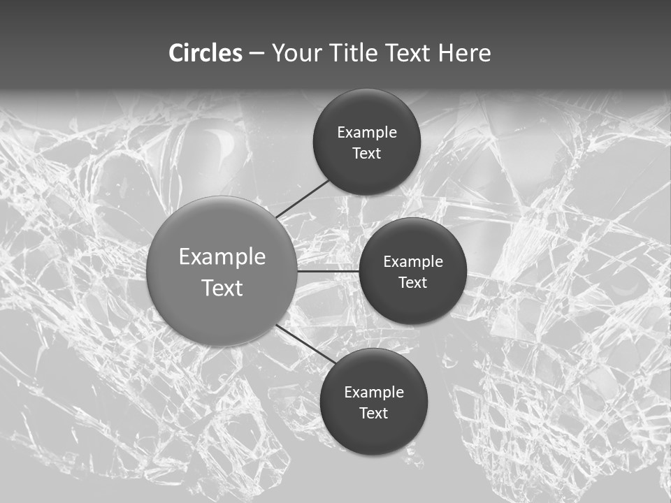 Reflection Vandalism Demolished PowerPoint Template