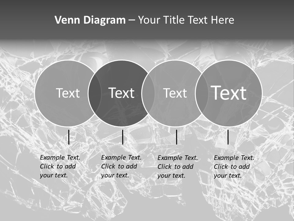 Reflection Vandalism Demolished PowerPoint Template