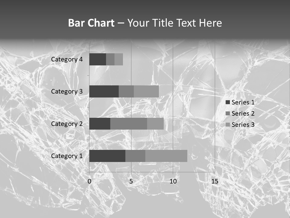 Reflection Vandalism Demolished PowerPoint Template