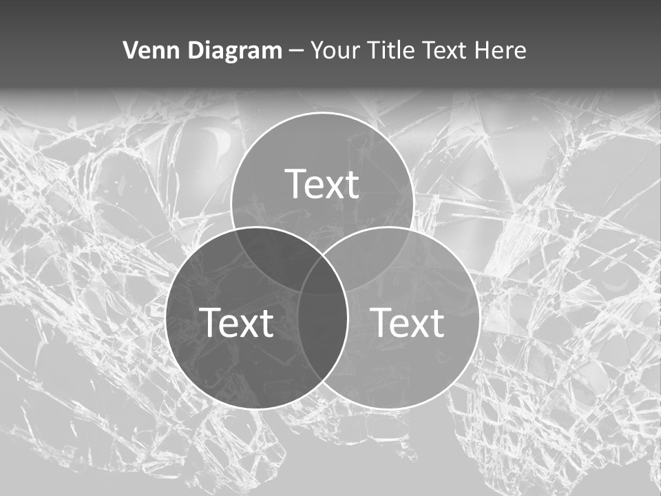 Reflection Vandalism Demolished PowerPoint Template