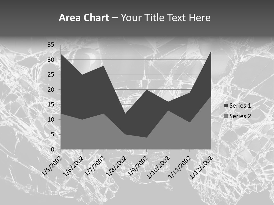 Reflection Vandalism Demolished PowerPoint Template