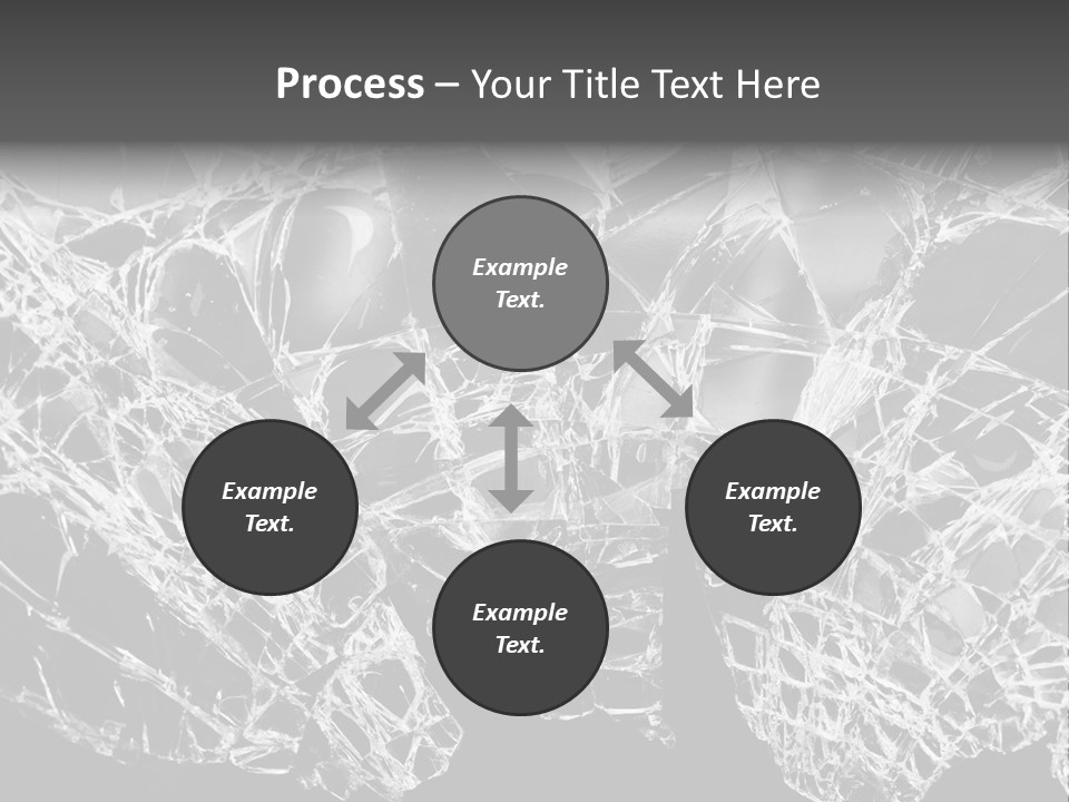 Reflection Vandalism Demolished PowerPoint Template