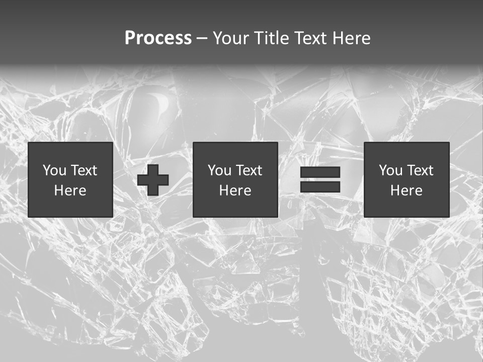 Reflection Vandalism Demolished PowerPoint Template