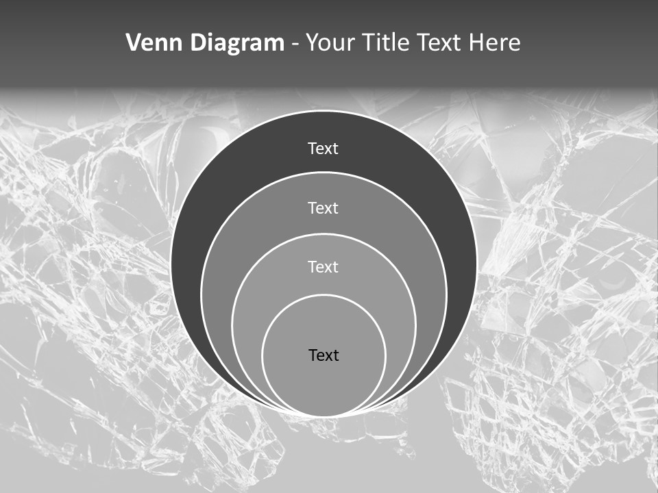 Reflection Vandalism Demolished PowerPoint Template