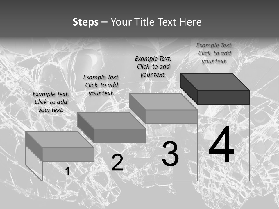 Reflection Vandalism Demolished PowerPoint Template