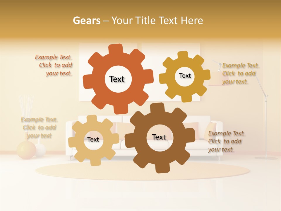 Horizontal Contemporary Minimalist PowerPoint Template