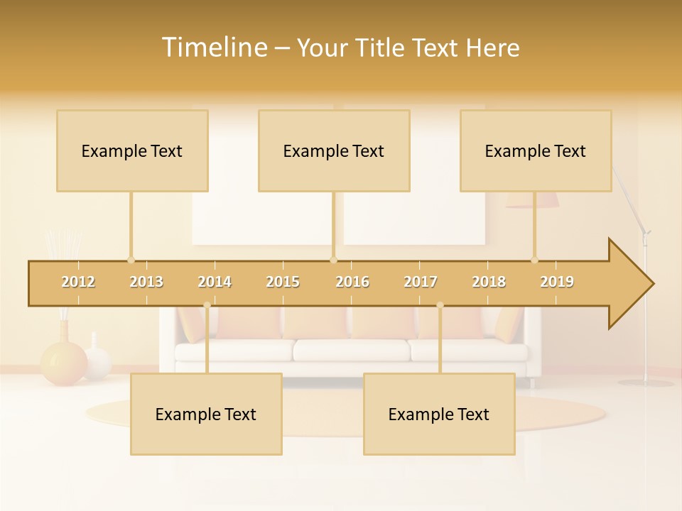 Horizontal Contemporary Minimalist PowerPoint Template