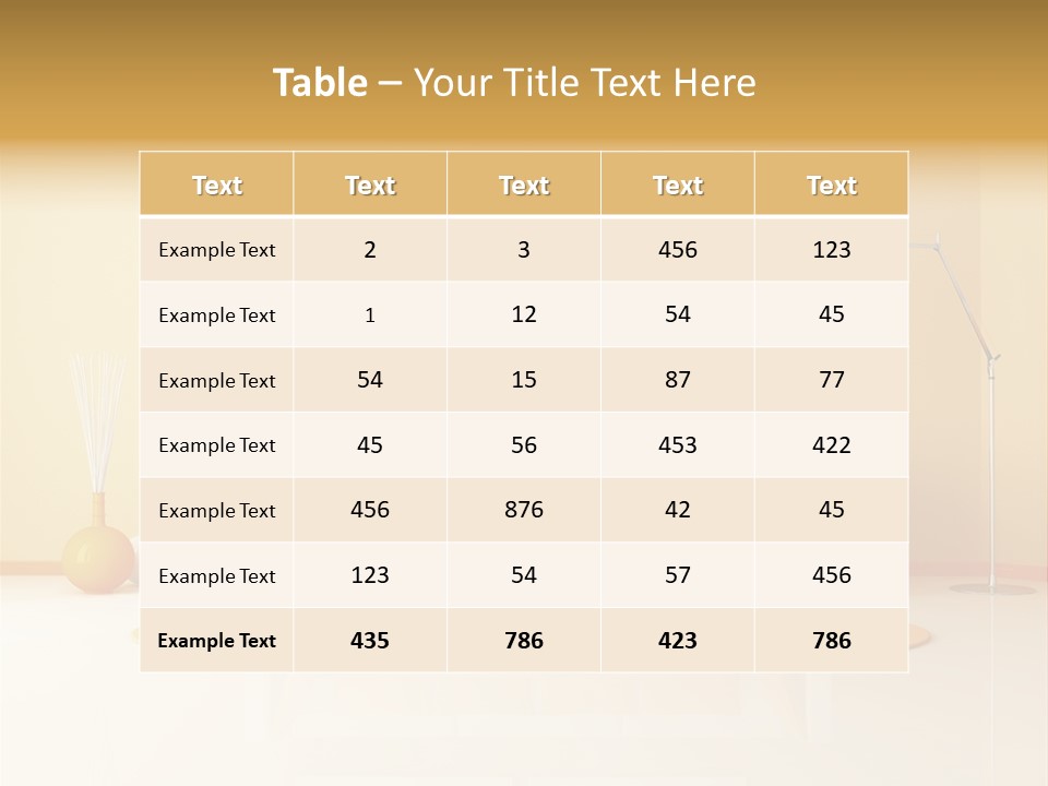 Horizontal Contemporary Minimalist PowerPoint Template