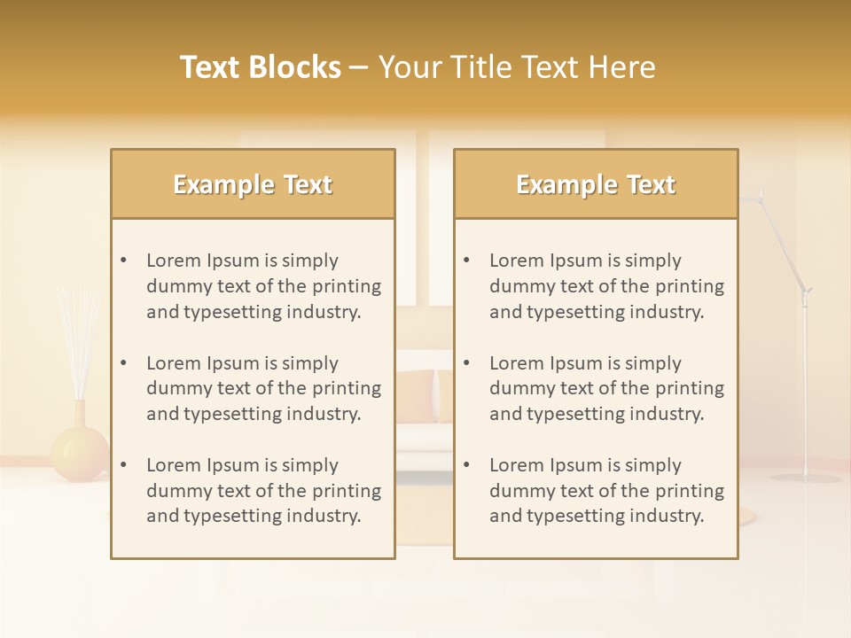 Horizontal Contemporary Minimalist PowerPoint Template