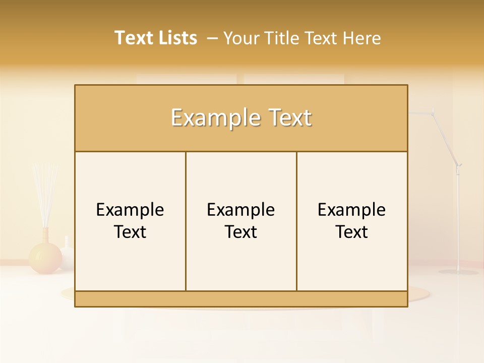 Horizontal Contemporary Minimalist PowerPoint Template
