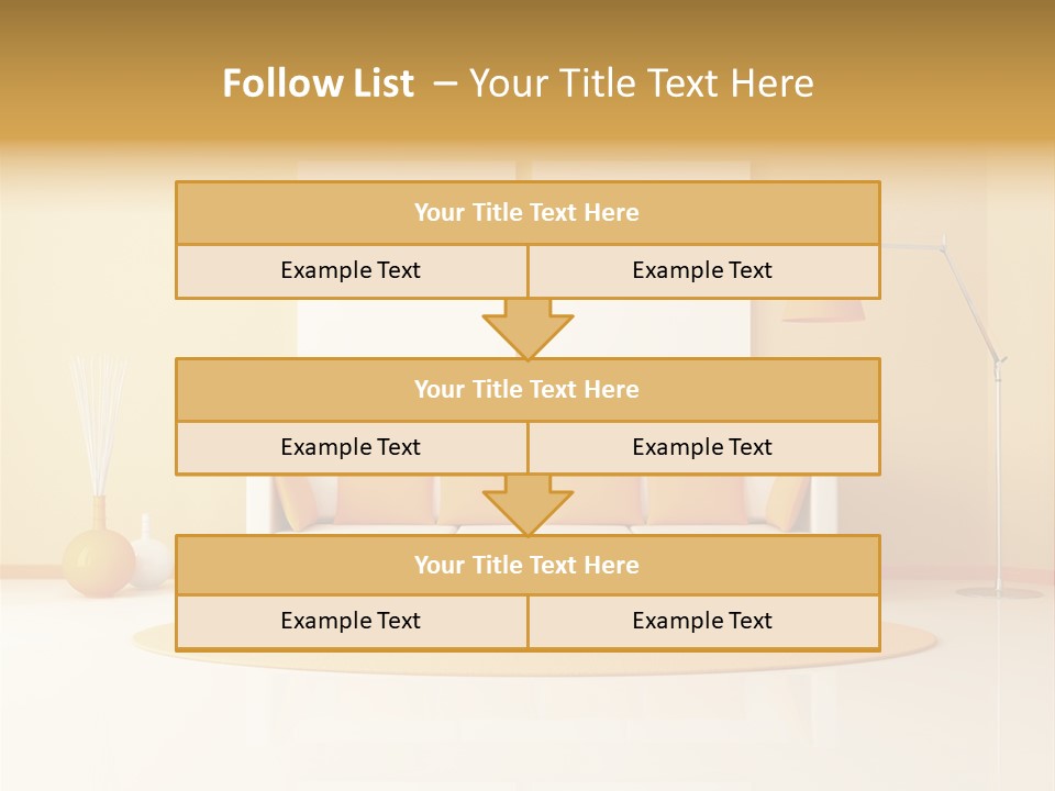 Horizontal Contemporary Minimalist PowerPoint Template