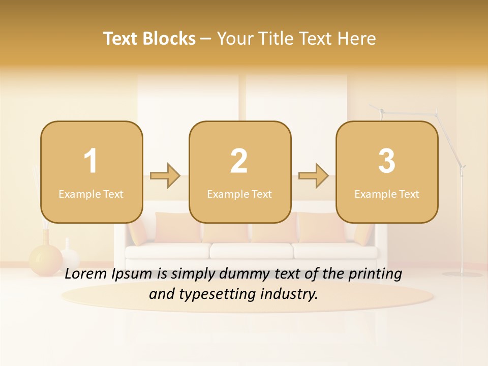 Horizontal Contemporary Minimalist PowerPoint Template