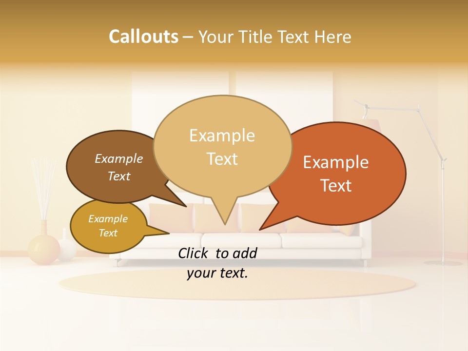 Horizontal Contemporary Minimalist PowerPoint Template