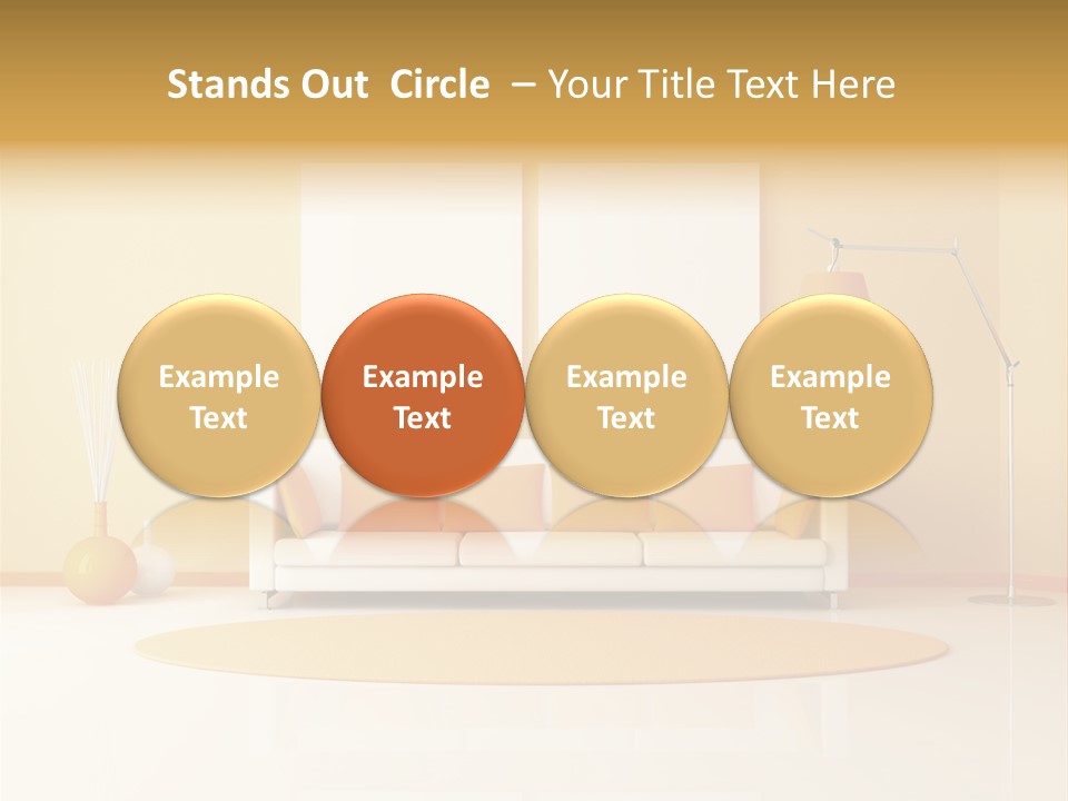 Horizontal Contemporary Minimalist PowerPoint Template