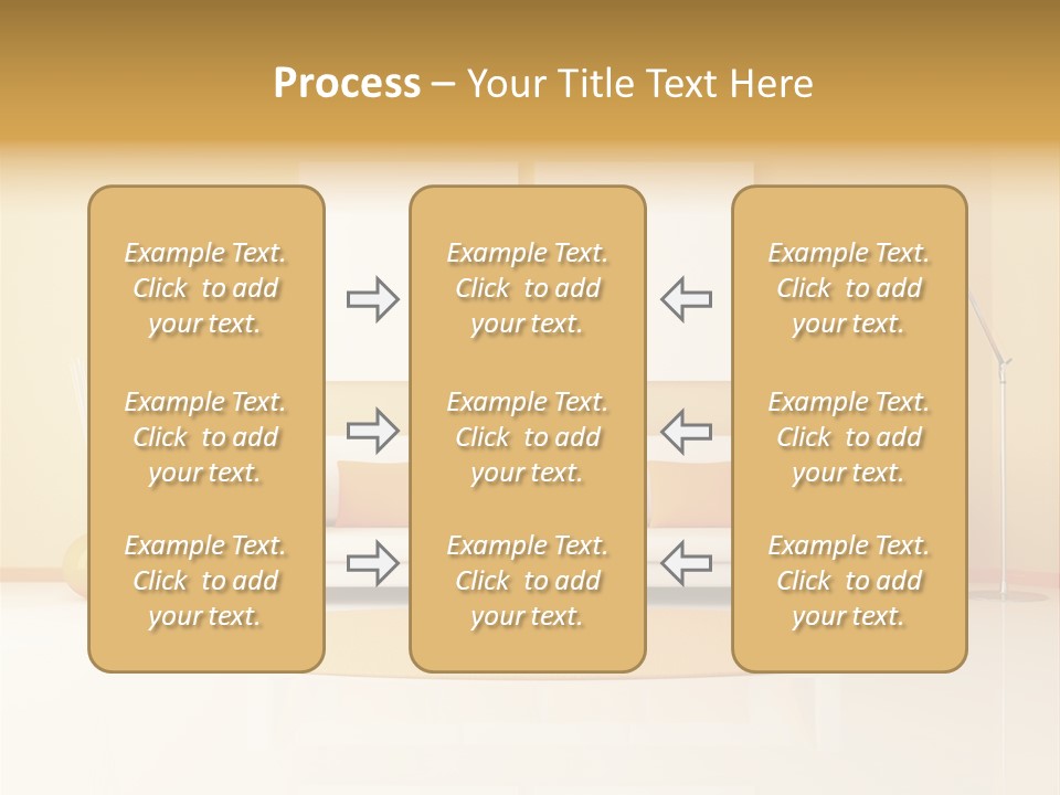 Horizontal Contemporary Minimalist PowerPoint Template